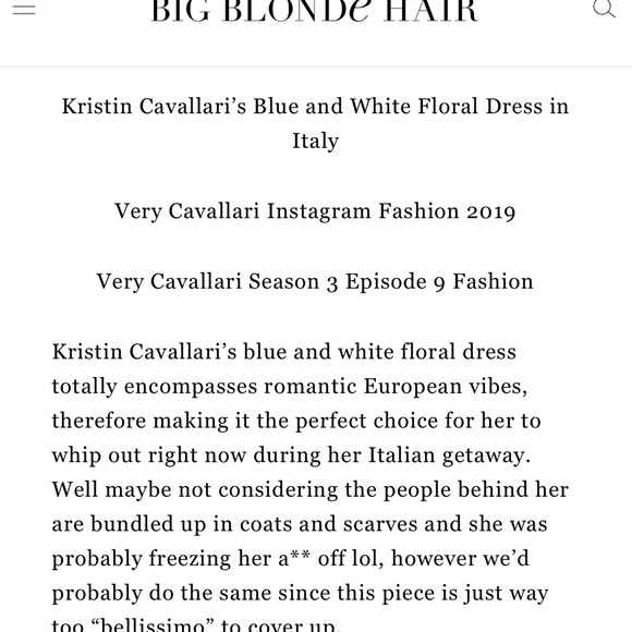 V. CHAPMAN The Daffodil Dress in French Floral Blue - Picture 16 of 16